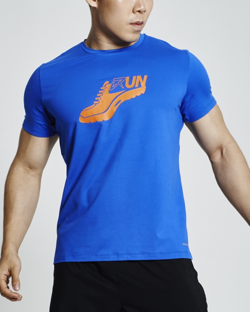 Glister Running Shirt (Blue)