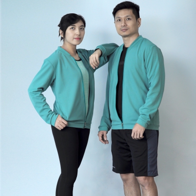 Athletic & Leisure Sports Jacket (Green)