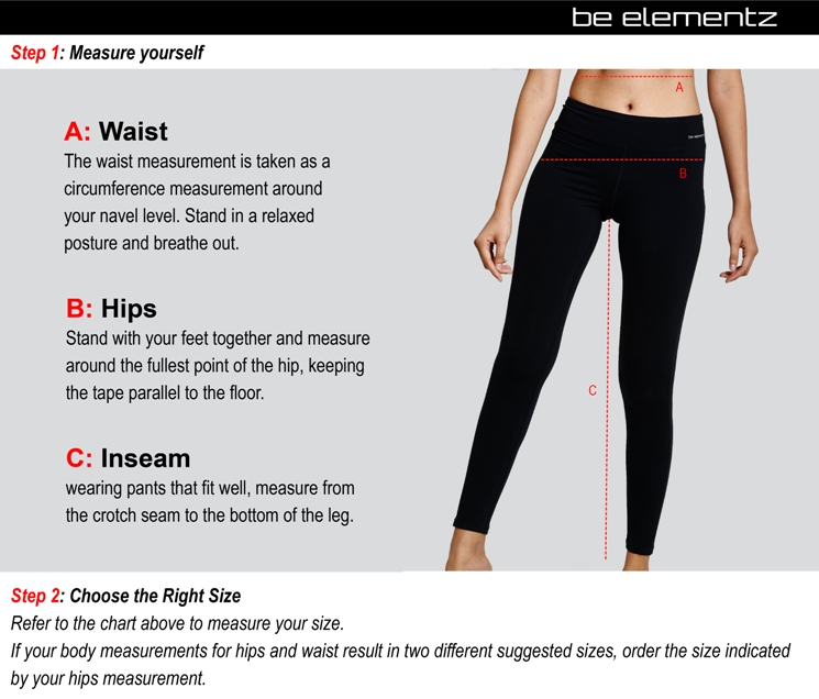 Waist Size Chart For Women S Jeans